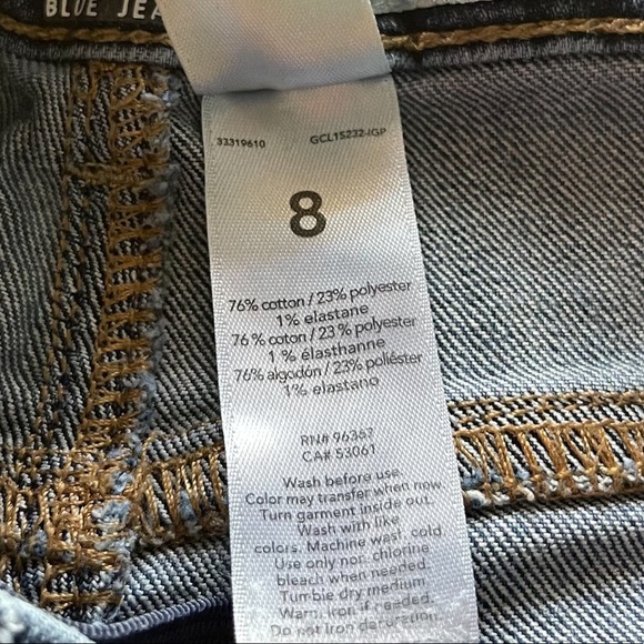 Oshkosh Bgosh Super Skinny Blue Jeans 8 - Picture 4 of 10